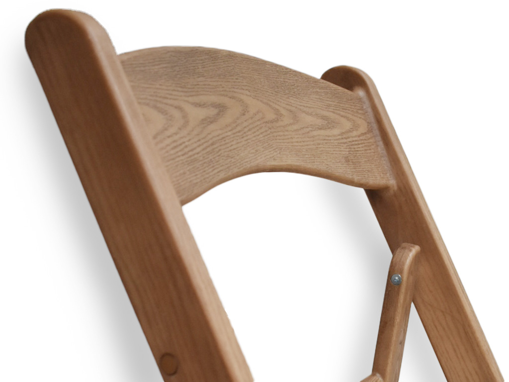 Detalle de la madera y herrajes de la Silla Avant Garde